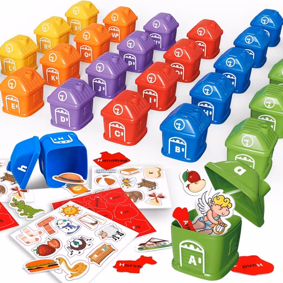 Toddler Learning Flash Card Set - Educational Toys for Kids