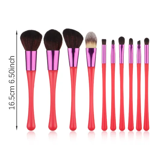 Professional Makeup Brush Set 10PCS Cosmetic Brush Sets Beauty Make up Cosmetic Tool
