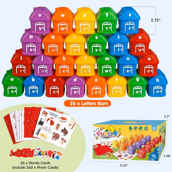Toddler Learning Flash Card Set